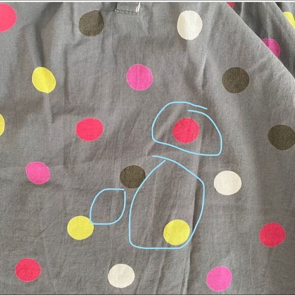 Johnnie B. Mini Boden Polka Dot Sleeveless Swing Top Gray Kid’s L - Picture 7 of 12